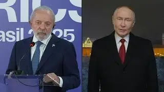 Lula e Putin dizem que Am&eacute;rica do Sul deve seguir 'zona de paz' | AFP