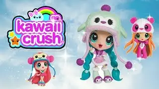 Muñequitas Kawaii Crush juego de figuritas de vestir kawaii . Colegio de Juguetes