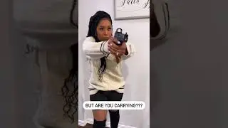 You&rsquo;ll NEVER guess where it&rsquo;s Hidden 😈 #concealedcarry | @TheTacticalBaddie