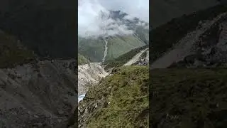 Natural water sound # High gravity water flow #cholunche Khola #Peace Mountain