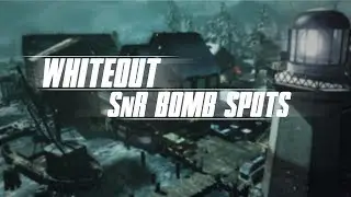 Cod Ghosts SnR SnD Whiteout Bomb Spots/Angles