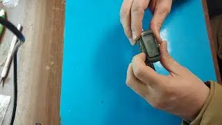 Repair of the Starline alarm key fob and button replacement