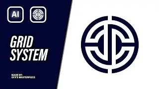 How To Create (GRID_SYSTEM) Logo Design || ILLUSTRATOR_TUTORIAL
