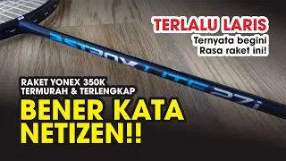 Ngerasain Sensasi RAKET TERLARIS di Dunia.. Review Feel Raket Yonex Astrox Lite 27i