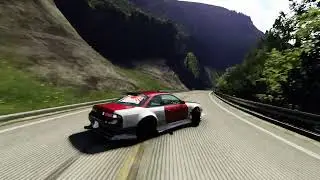 Drifting whole Initial D Mount Myogi (妙義山) w/Minato Garage S14