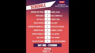 PDC European Darts Grand Prix 2025 Round 1 Joe Cullen vs Marcel Erba 2025 05 02 HUN