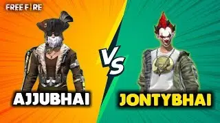 Ajjubhai94 vs Jontybhai Best Clash Battle Who will Win - Garena Free Fire