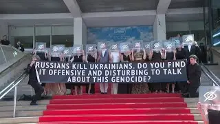 Cannes: crew of Ukrainian film 