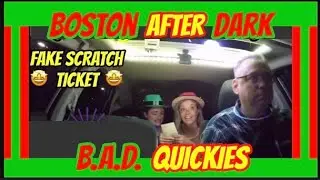 Fake scratch ticket prank, pranking Uber riders, funny pranks, Boston Uber #Pranks #Uber #Boston ￼