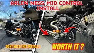 Harley Bagger ОБНОВЛЕНО Установка среднего управления Arlen Ness
