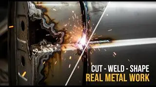 Real-Time Rust Repair | Classic Truck Body Panel Welding & Metal Shaping