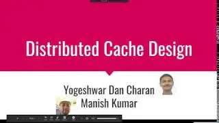 Distributed Cache Concepts and Design