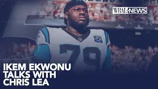 Former NC State OL Ikem Ekwonu talks ahead of the NFL Playoffs