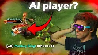 AI taking over Dota but I can't prove it