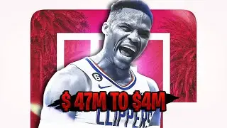 the mystery of Russell Westbrook's monumental NBA salary drop explained in 2 minutes!