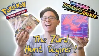 *DARKNESS ABLAZE RELEASE* Pokemon Darkness Ablaze Elite Trainer Box Unboxing & Blister Packs Opening