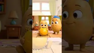 Aloo Kachaloo Beta Kahan Gaye The 🥔🍆 Hindi Rhymes #shorts #alookachaloo