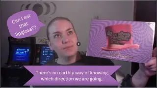 WE'LL BEGIN WITH A SPIN, and a lipgloss!! - Revolution X Willy Wonka beauty advent - Gooble Reviews!