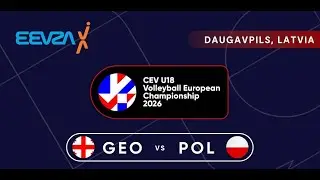 EEVZA 2025 Mężczyzn: Polska - Gruzja