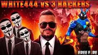 WHITE444 mx VS 3 HACKERS DESCARADOS 👺😱