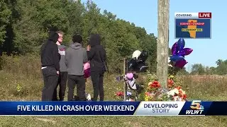 Family, friends grieve 5 killed in Clermont County crash; 1 in critical condition