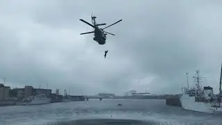 NH90 NFH Divers training 2