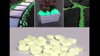 DIY Garden Stone Glow In The Dark Pathway
