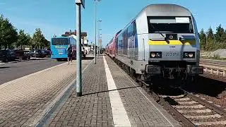Bus- und Trainspotting am Bahnhof Geithain #trainspotting #busspotting #bahnhof 