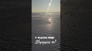 Zimowe ASMR prosto z nad jeziora Jamno ❄️  #mielno #jamno #zima