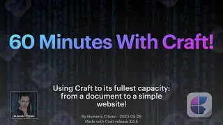 60 minutes with Craft