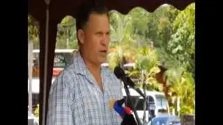 Cassowary TV- Handover 1st Karl WCD mascot