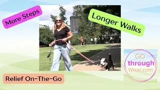 Get in more steps on longer walks with a pee funnel you can wear that lets you get relief on-the-go.