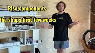 Three questions with rise components about his new shop.