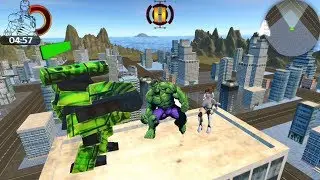 Grand Injustice Superheroes League Fighting Game Vs Ultimate Superhero Flying Iron City Rescue