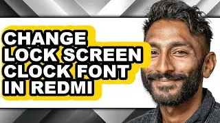How to Change Lock Screen Clock Font in Redmi - Step by Step