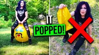 This Hop Ball Almost Broke My Butt When it Unexpected Popped ! - Should You Buy?