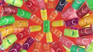 bubly sparkling water, crack a smile - BUBLY