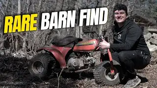 I Found A Honda ATC 70 In My Backyard (Barn Find)