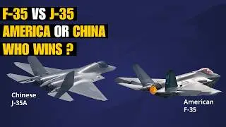 China's J-35 vs. America's F-35: The Ultimate Stealth Fighter Face-Off | History Nerd