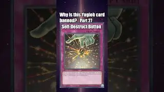 Why is Self-Destruct Button Banned? In 1 Minute!  #yugioh #yugiohbanlist #banlist #yugiohmasterduel