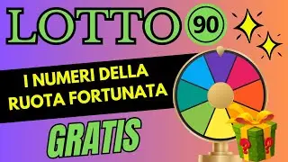 ⚡️Numeri Fortunati al Lotto gratis🍀Pronti a Vincere con la Ruota Fortunata! ⚡️