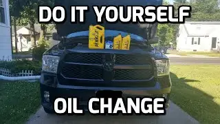 How to do an oil change on a RAM 1500 HEMI