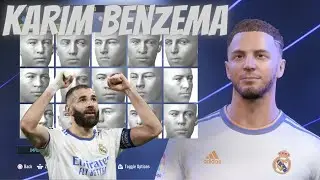 FIFA 22 How to make *UPDATED* Karim Benzema Pro Clubs Look alike