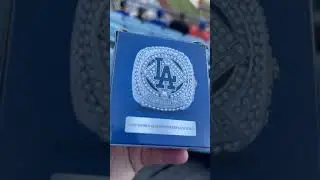 Dodger World Series Replica ring!!!