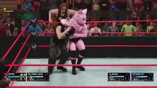 Lil Zeronx and The Dark Cat vs PsYcHoSyLuM &mdash; No DQ Tag Team Match: RAW, August 31, 2020