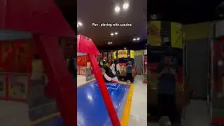 jauh2 liburan, masa mau main hp doang🤭 happy ya kk 🥰 #kiddos #kids #timezone #masukberanda