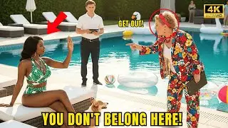 Millionaire CEO Black Woman Faces Poolside Prejudice &mdash; Then She Flips the Script!