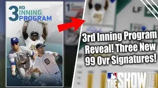 3 New 99 Signatures! 3rd Inning Program Boss Player Reveal! MLB The Show 19 Diamond Dynasty