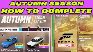 AUTUMN Season HOW TO COMPLETE in Forza Horizon 5 | Photo Challenge | Weekly Challenge | Series 11
