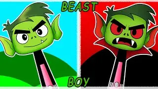 My Sprunki OC: Beast Boy (from Teen Titans Go!)